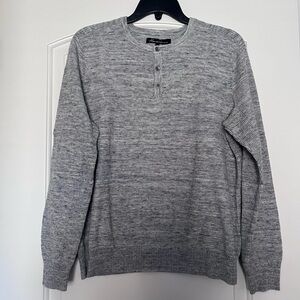 Kenneth Cole Marled Gray Sweater Men size M